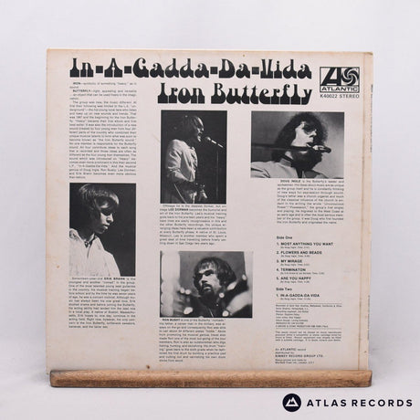 Iron Butterfly - In-A-Gadda-Da-Vida - Reissue LP Vinyl Record - VG+/VG+
