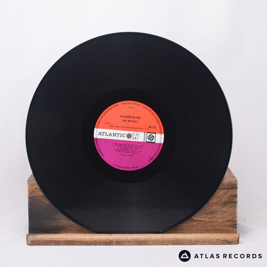 Iron Butterfly - In-A-Gadda-Da-Vida - Mono A//2 B▽2 LP Vinyl Record - VG+/EX