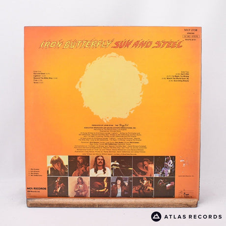 Iron Butterfly - Sun And Steel - LP Vinyl Record - EX/EX