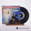 Iron Maiden 2 Minutes To Midnight 7" Vinyl Record - Front Cover & Record