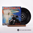 Iron Maiden 2 Minutes To Midnight 7" Vinyl Record - Front Cover & Record