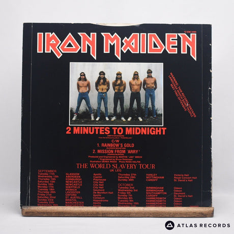 Iron Maiden - 2 Minutes To Midnight - A-1 B-1 12" Vinyl Record - VG+/VG+