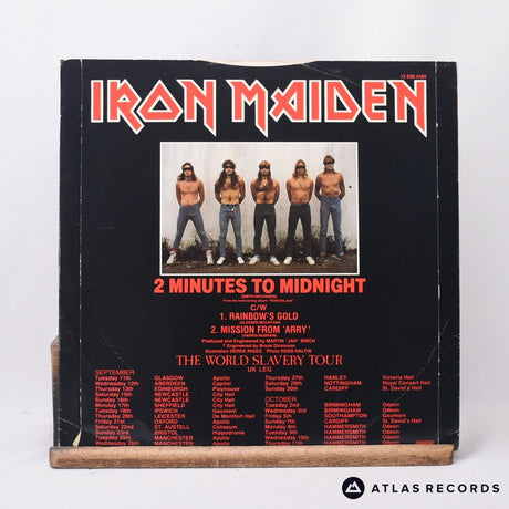 Iron Maiden - 2 Minutes To Midnight - 12" Vinyl Record - EX/VG
