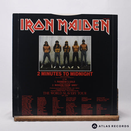 Iron Maiden - 2 Minutes To Midnight - A-1 B-1 12" Vinyl Record - EX/EX