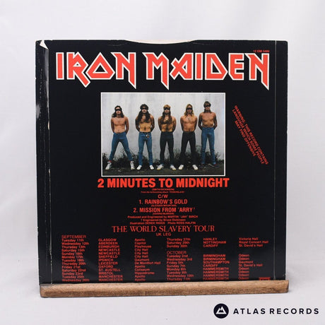 Iron Maiden - 2 Minutes To Midnight - A-1 B-1 12" Vinyl Record - VG+/VG+