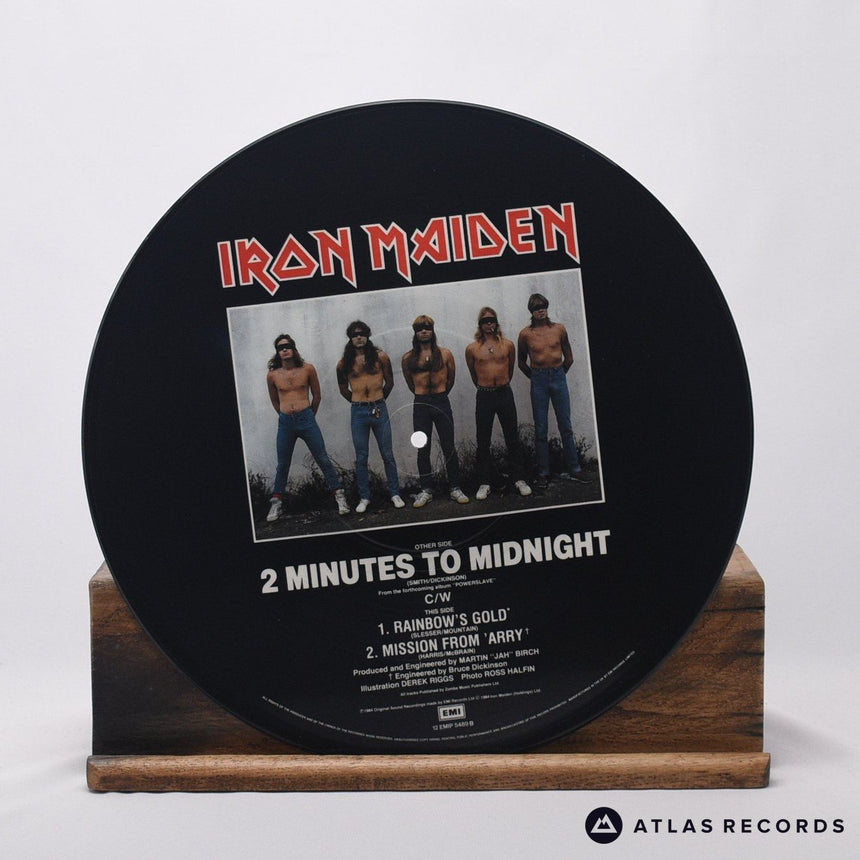 Iron Maiden - 2 Minutes To Midnight - Picture Disc A2 B2 12" Vinyl Record -