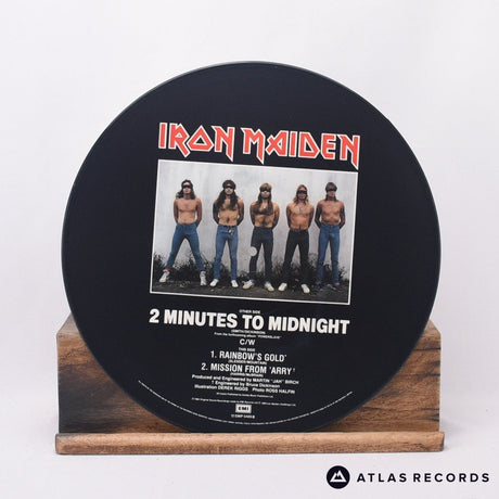 Iron Maiden - 2 Minutes To Midnight - A2 B2 12" Vinyl Record - EX