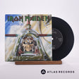 Iron Maiden Aces High 7" Vinyl Record - Front Cover & Record