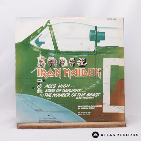 Iron Maiden - Aces High - A-1 B-1 12" Vinyl Record - EX/EX