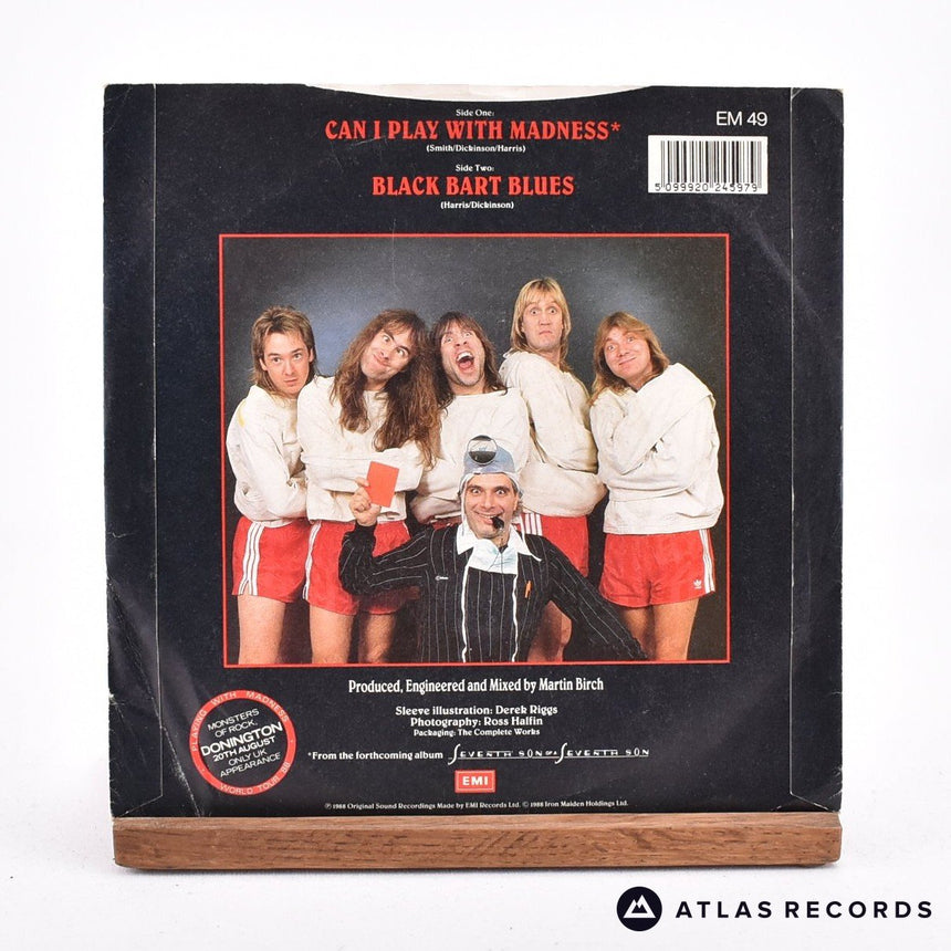 Iron Maiden - Can I Play With Madness - 7" Vinyl Record - VG+/VG+