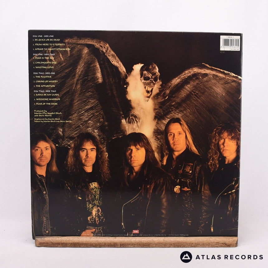 Iron Maiden - Fear Of The Dark - A-01 B-01 A-01 B-01 2 x LP Vinyl Record - EX/NM