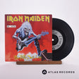 Iron Maiden Fear Of The Dark - Live 7" Vinyl Record - Front Cover & Record