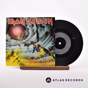 Iron Maiden Flight Of Icarus 7" Vinyl Record - Front Cover & Record