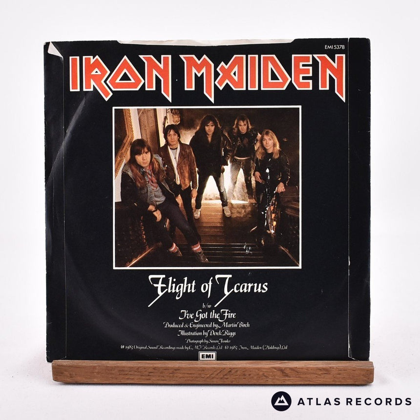 Iron Maiden - Flight Of Icarus - 7" Vinyl Record - VG+/VG+
