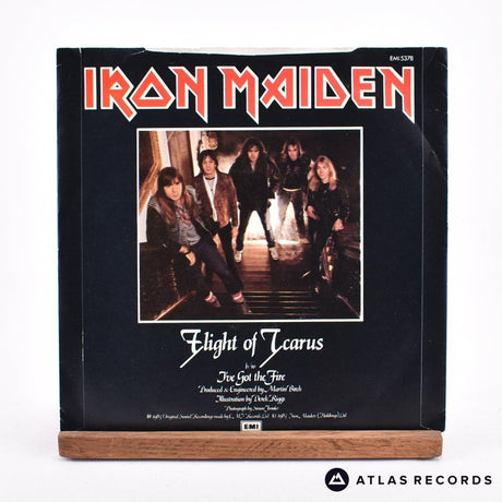 Iron Maiden - Flight Of Icarus - 7" Vinyl Record - EX/VG+