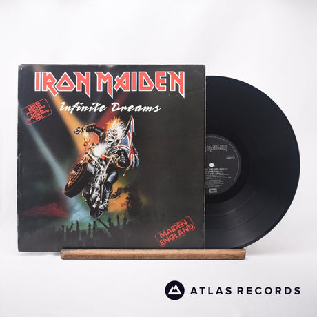 Iron Maiden Infinite Dreams 12" Vinyl Record - Front Cover & Record