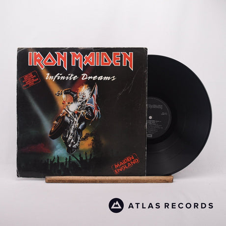Iron Maiden Infinite Dreams 12" Vinyl Record - Front Cover & Record