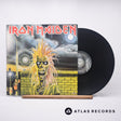 Iron Maiden Iron Maiden LP Vinyl Record - Front Cover & Record