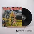 Iron Maiden Iron Maiden LP Vinyl Record - Front Cover & Record