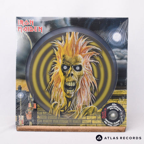 Iron Maiden Iron Maiden LP Vinyl Record - Front Cover & Record
