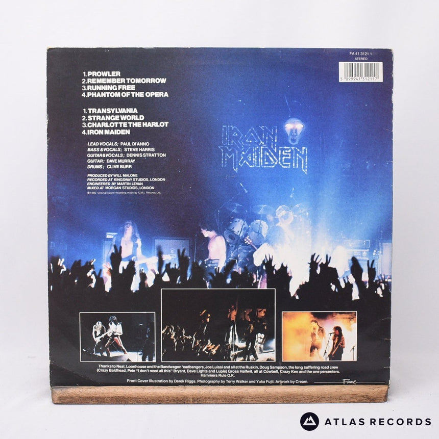 Iron Maiden - Iron Maiden - Reissue Repress A-1 B-1 LP Vinyl Record - VG+/EX