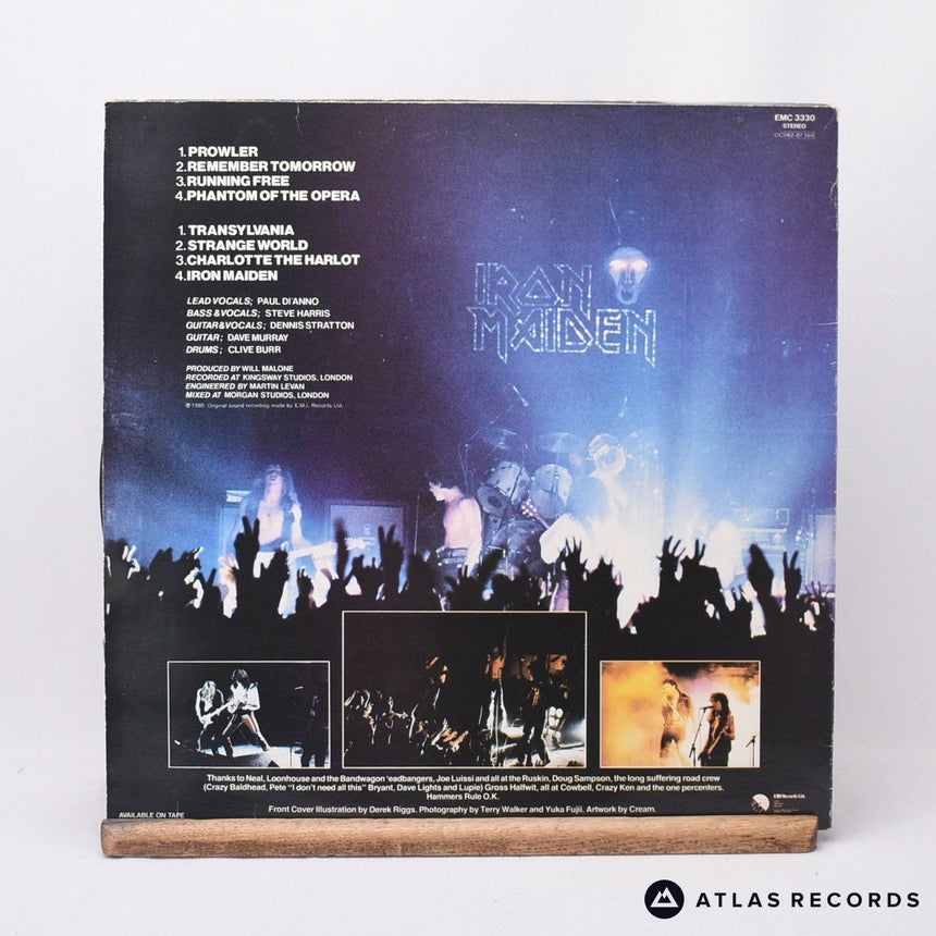 Iron Maiden - Iron Maiden - A-1 B-1 LP Vinyl Record - EX/EX