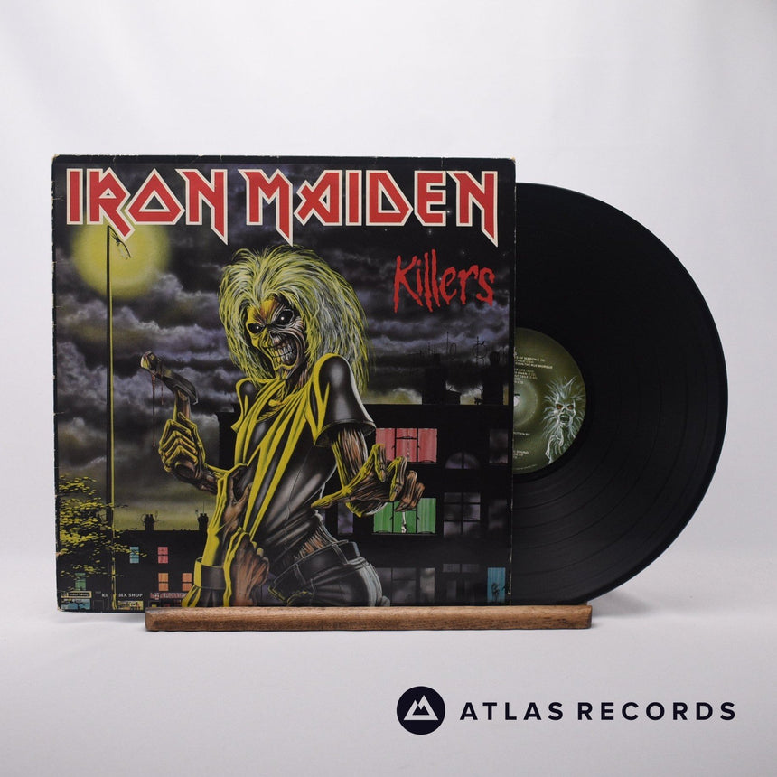 Iron Maiden Killers LP Vinyl Record - Front Cover & Record