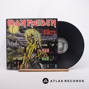 Iron Maiden Killers LP Vinyl Record - Front Cover & Record