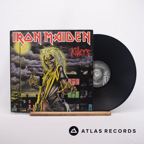 Iron Maiden Killers LP Vinyl Record - Front Cover & Record