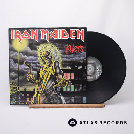 Iron Maiden Killers LP Vinyl Record - Front Cover & Record