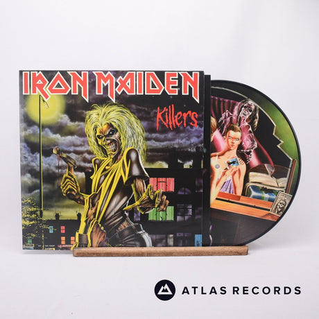 Iron Maiden Killers LP Vinyl Record - Front Cover & Record