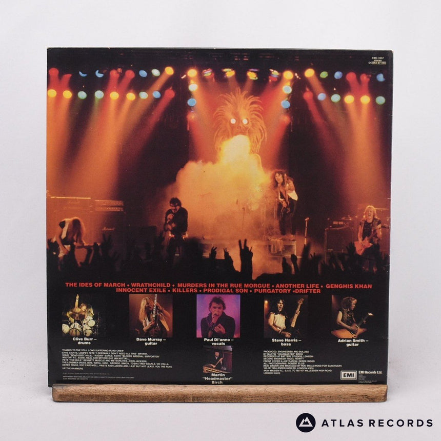 Iron Maiden - Killers - Townhouse A-1 B-1 LP Vinyl Record - VG+/EX
