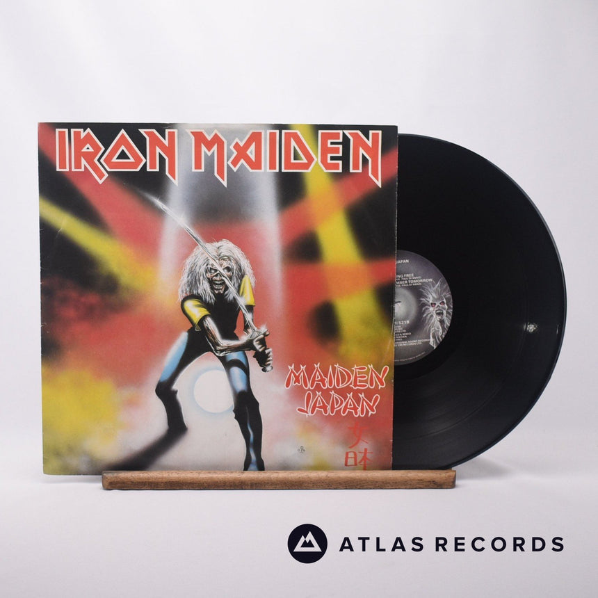 Iron Maiden Maiden Japan 12" Vinyl Record - Front Cover & Record