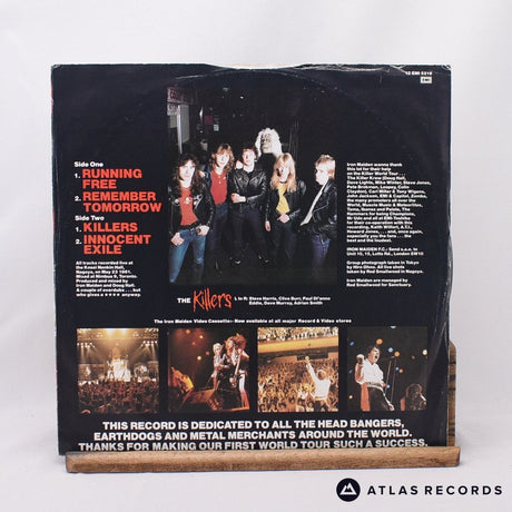 Iron Maiden - Maiden Japan - A-2 B-1 12" Vinyl Record - VG/VG+