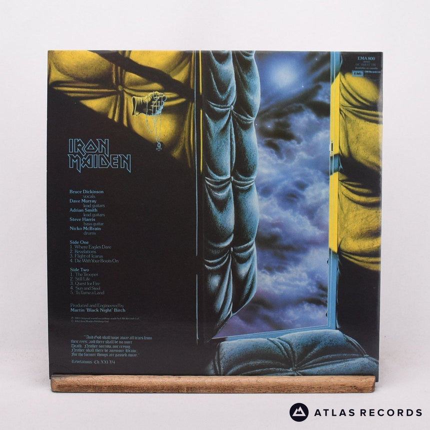 Iron Maiden - Piece Of Mind - Gatefold A-2U B-2U LP Vinyl Record - EX/EX