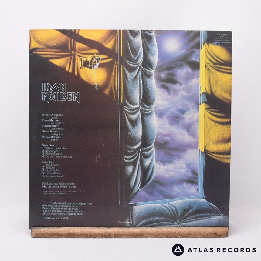 Iron Maiden - Piece Of Mind - Gatefold A-2U B-2U LP Vinyl Record - EX/VG+