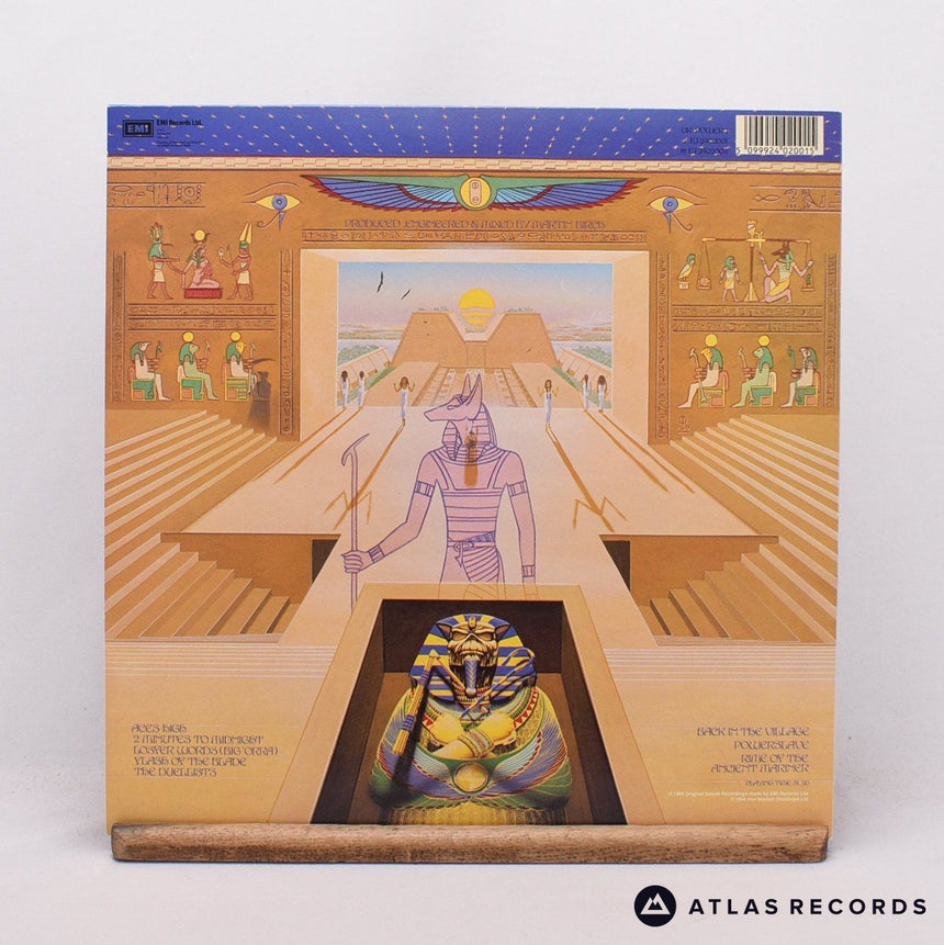 Iron Maiden - Powerslave - A-1U B-1U LP Vinyl Record - EX/EX