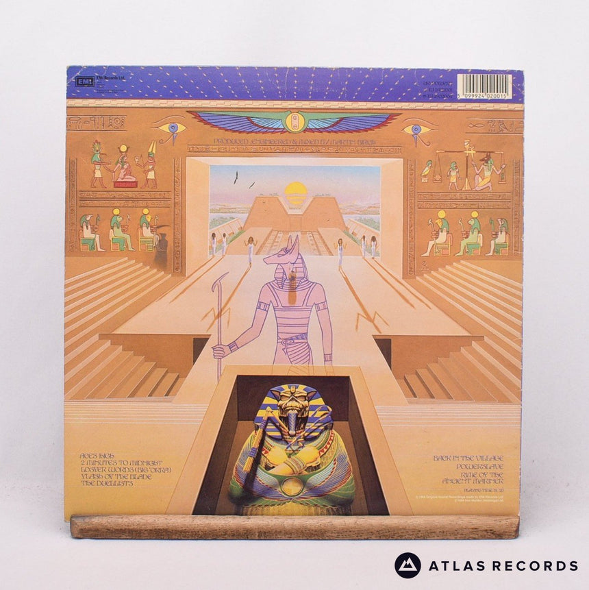 Iron Maiden - Powerslave - A-1U B-2U LP Vinyl Record - VG+/VG+