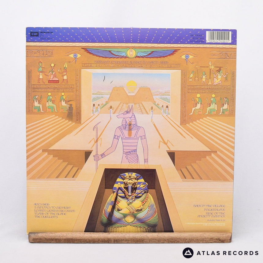 Iron Maiden - Powerslave - First Uk Press A-1U B-1U LP Vinyl Record - EX/EX