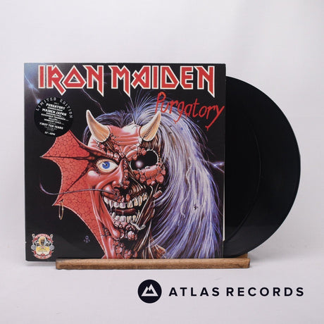 Iron Maiden Purgatory · Maiden Japan 2 x 12" Vinyl Record - Front Cover & Record