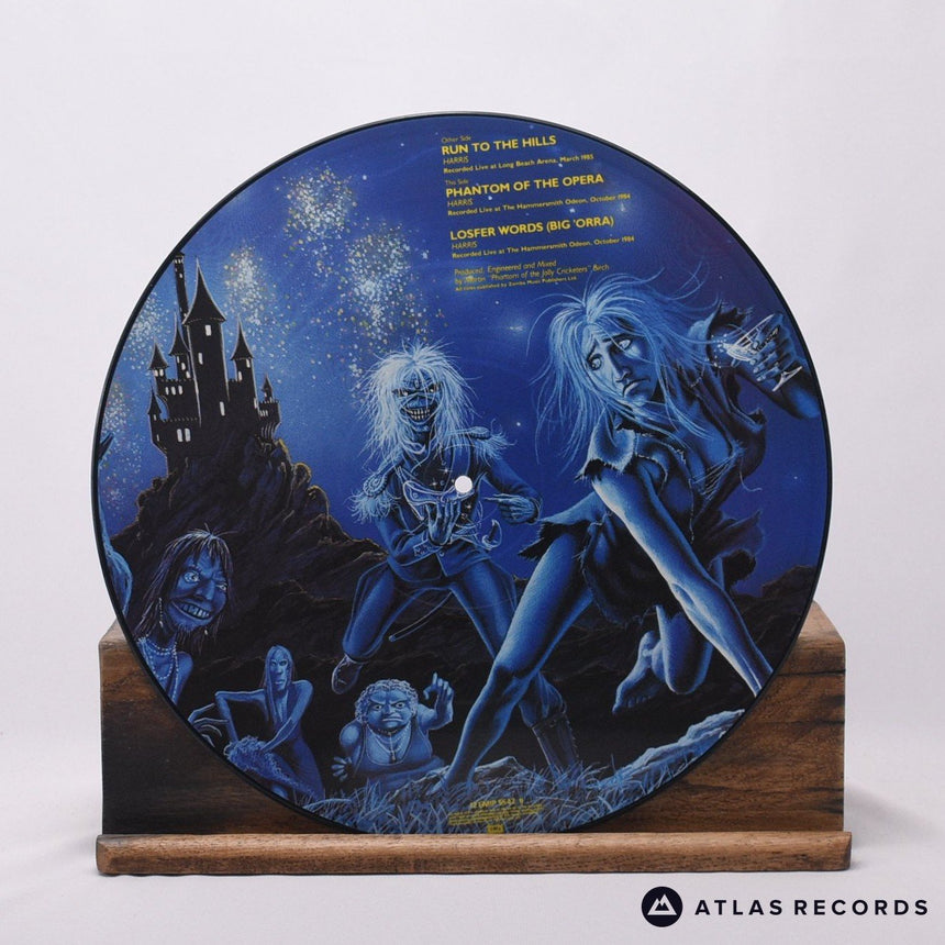 Iron Maiden - Run To The Hills - Picture Disc A B 12" Vinyl Record -