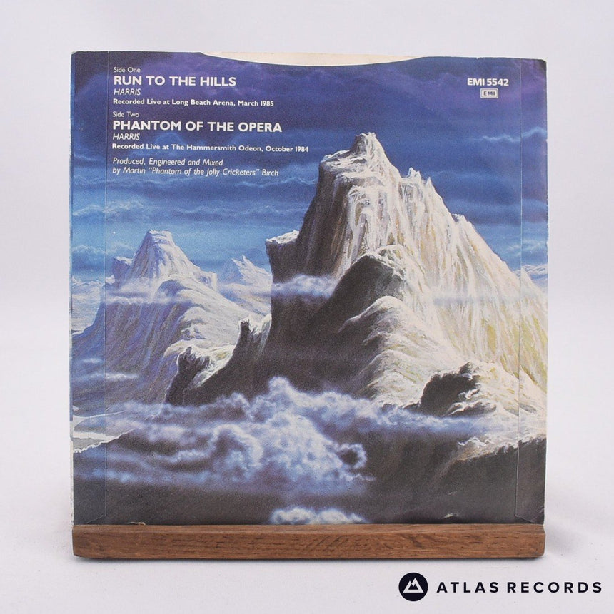 Iron Maiden - Run To The Hills - 7" Vinyl Record - EX/EX