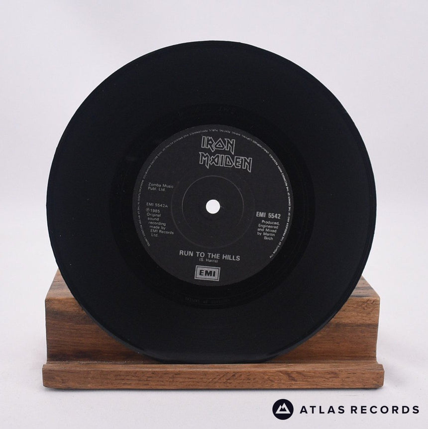 Iron Maiden - Run To The Hills - 7" Vinyl Record - EX/EX