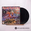 Iron Maiden Run To The Hills · The Number Of The Beast 2 x 12" Vinyl Record - Front Cover & Record