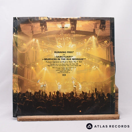 Iron Maiden - Running Free - 12" Vinyl Record - VG+/EX