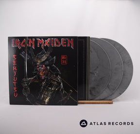 Iron Maiden Senjutsu 3 x LP Vinyl Record - Front Cover & Record