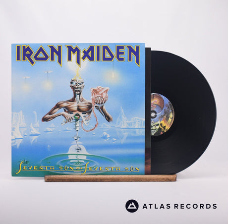 Iron Maiden Seventh Son Of A Seventh Son LP Vinyl Record - Front Cover & Record