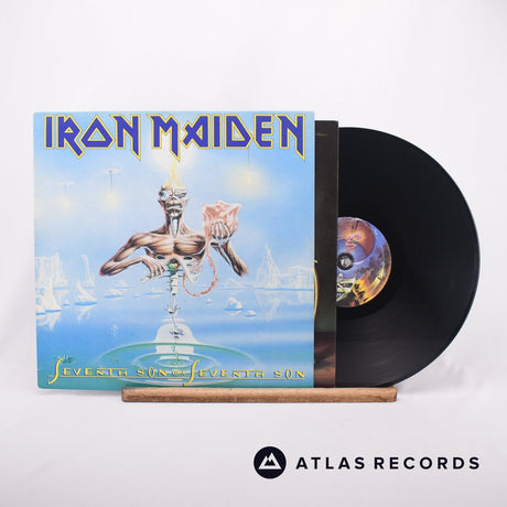 Iron Maiden Seventh Son Of A Seventh Son LP Vinyl Record - Front Cover & Record