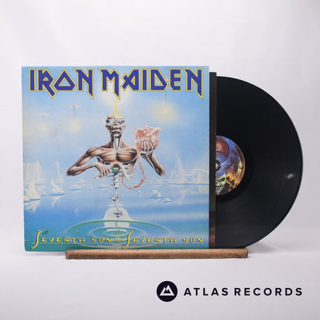 Iron Maiden Seventh Son Of A Seventh Son LP Vinyl Record - Front Cover & Record