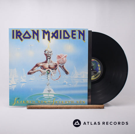 Iron Maiden Seventh Son Of A Seventh Son LP Vinyl Record - Front Cover & Record